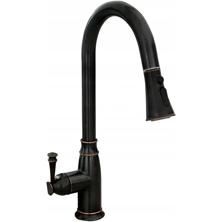 Konyhai csaptelep Rea Deco old high black