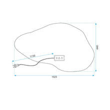 LED Tükör P11229 CLOUD B 100x70cm