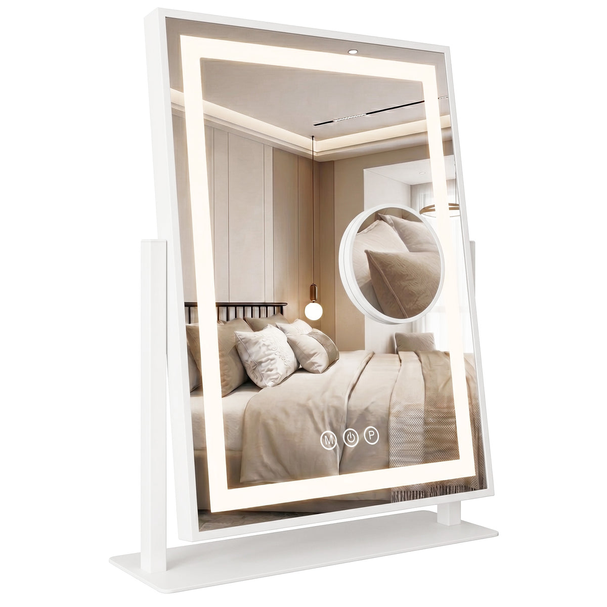 LED Tükör LUMI White 30x40cm