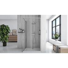 Zuhanykabin Rea City Nickel Brush