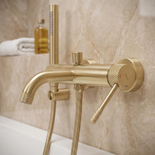 Fürdőkád csaptelep REA Venti Brush Gold
