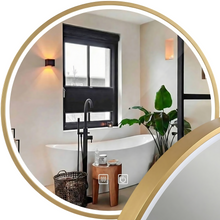 LED Tükör 70cm MMJ BRUSH GOLD
