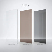 Zuhanyfal Rea Flexi Grey / Black