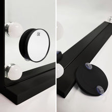 LED Tükör HOLLYWOOD Black 80x60