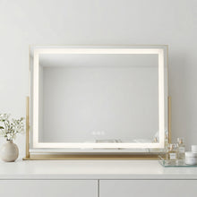LED Tükör STUDIO L.Gold 58x45