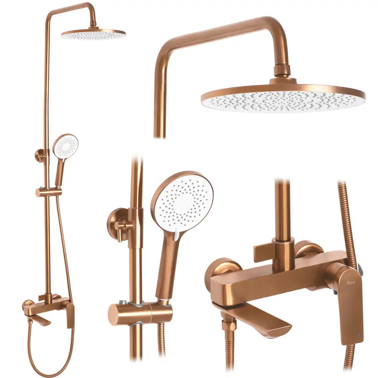 Zuhanyszett REA AVALON Copper BRUSH