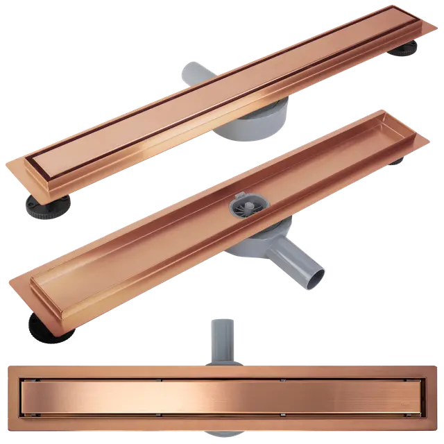 Zuhanylefolyó REA Neox pro Brushed Copper