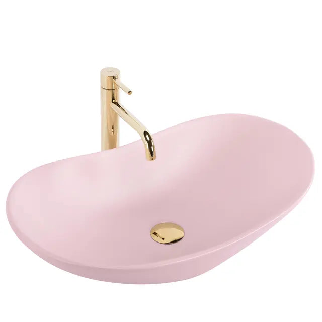 Pultos mosdó Rea Royal Powder Pink Matt