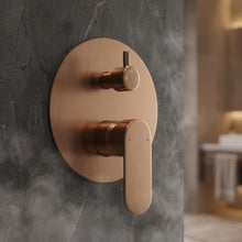 Zuhanyszett rejtett Rea Drop Brush Copper + BOX