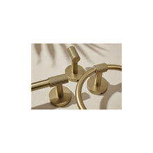 Falra szerelhető wc papír tartó 5709 Galo Brush Gold