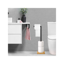 Álló WC papír tartó Black P70505