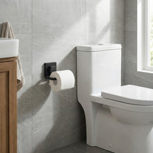 Falra szerelhető wc papír tartó Black 381698