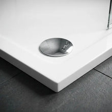 Zuhanytálca Rea Belmond White 80x80 Chrome