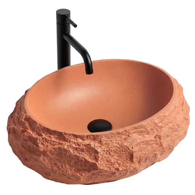 Pultos mosdókagyló Mika Terracotta