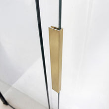 Kádparaván tolóajtós REA Dario Brush Gold 80