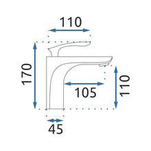 Fürdőszobai csaptelep Rea Orbit Low White Gold