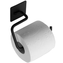Falra szerelhető wc papír tartó Black 322191A Moon