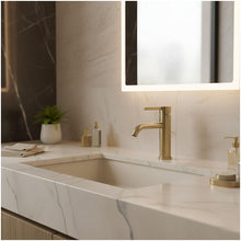 Fürdőszobai csaptelep Rea Foster Gold Brush Low