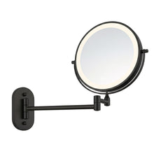 LED Tükör Glow Black