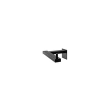 Falra szerelhető wc papír tartó Black Mat 392599