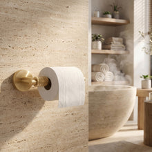 Falra szerelhető wc papír tartó 29105 Riwon Brush Gold