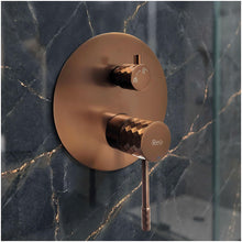 Zuhanyszett rejtett Rea Lungo Diamond Brush Copper + BOX