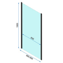 Sarok zuhanykabin Rapid Fold