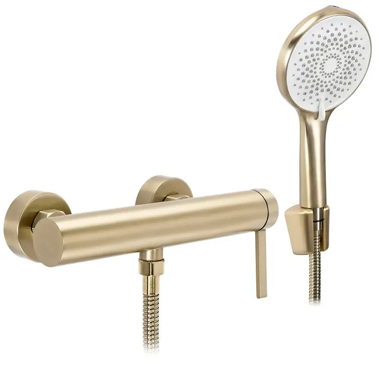 Zuhanycsaptelep Rivo Brush Gold