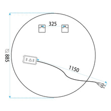 LED Tükör 90cm BAS