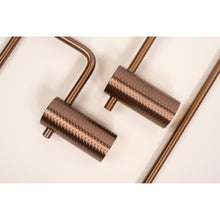 Falra szerelhető wc papír tartó 9711 Prism Brush Copper