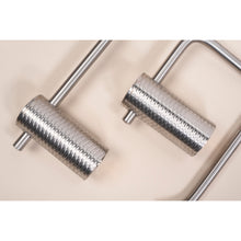 Falra szerelhető wc papír tartó 9711 Prism Brush Nickle