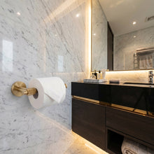 Falra szerelhető wc papír tartó 29105 Riwon Brush Gold