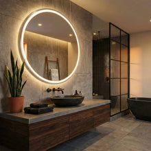 LED Tükör 70cm MMJ BRUSH SILVER