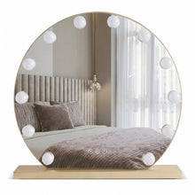LED Tükör HOLLYWOOD L. Gold 50 cm